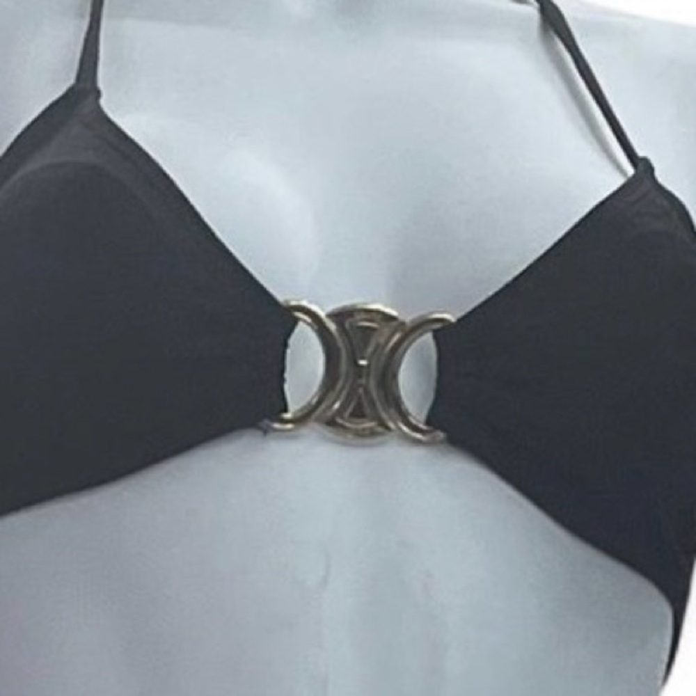 Celine Black Bikini with Gold Details - Picture 2 of 3